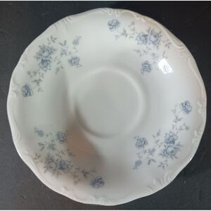 BLUE GARLAND SAUCER for Coffee Cup JOHANN HAVILAND Bavaria Germany